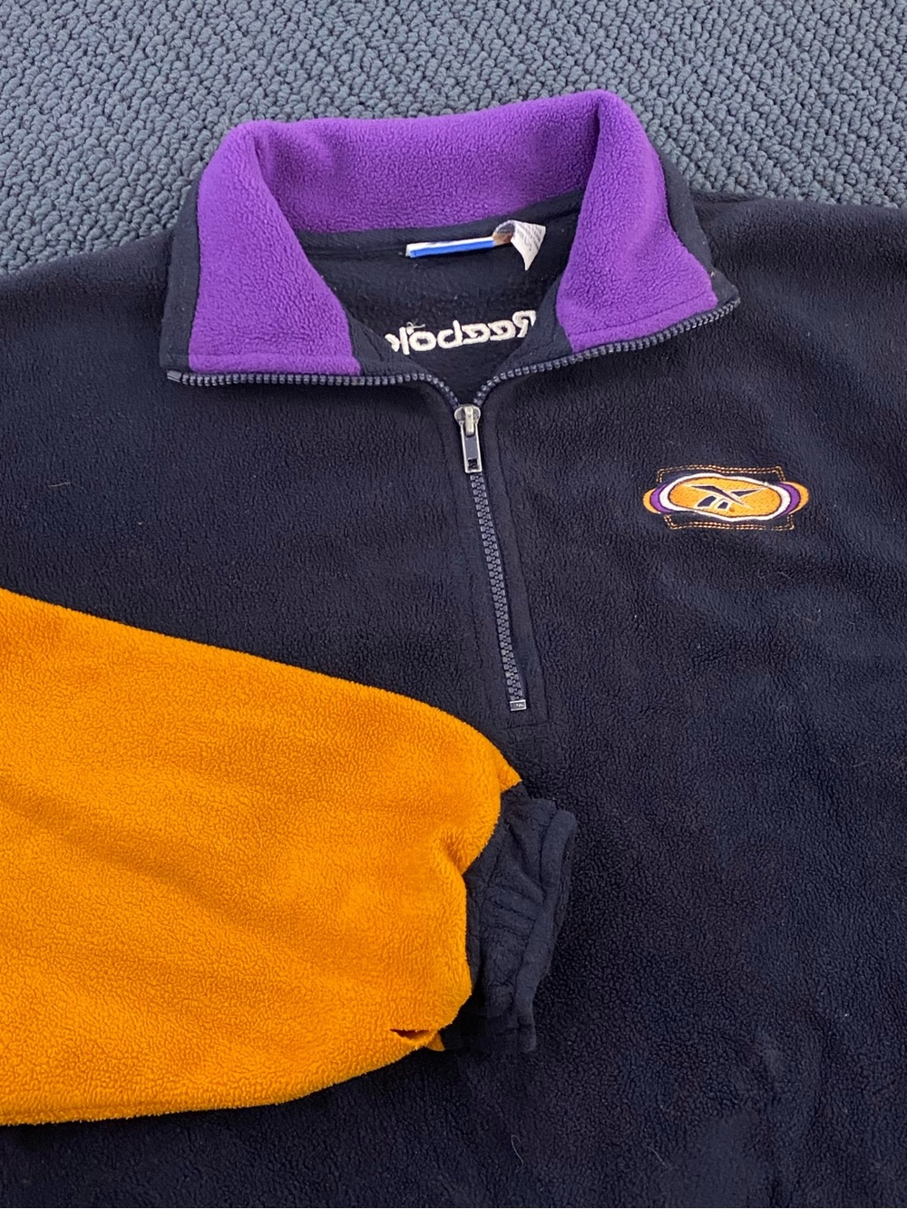 Vintage Reebok Quarter-Zip Fleece - Picture 2 of 9